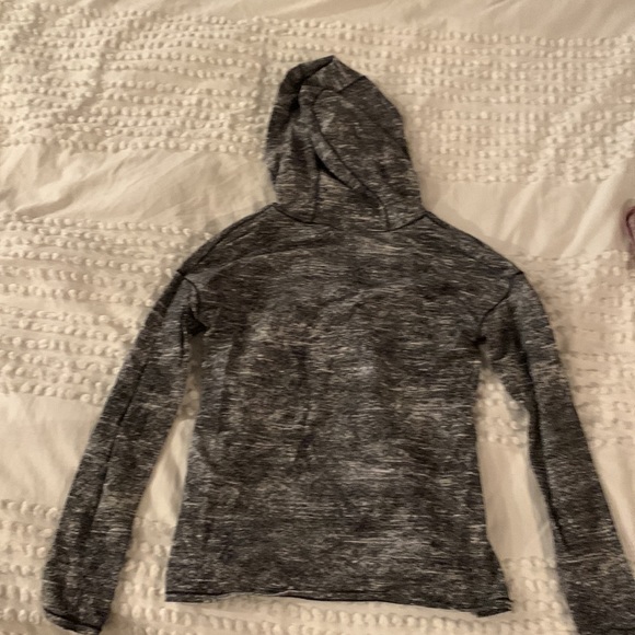 Black and gray athletic sweatshirt - Picture 2 of 2